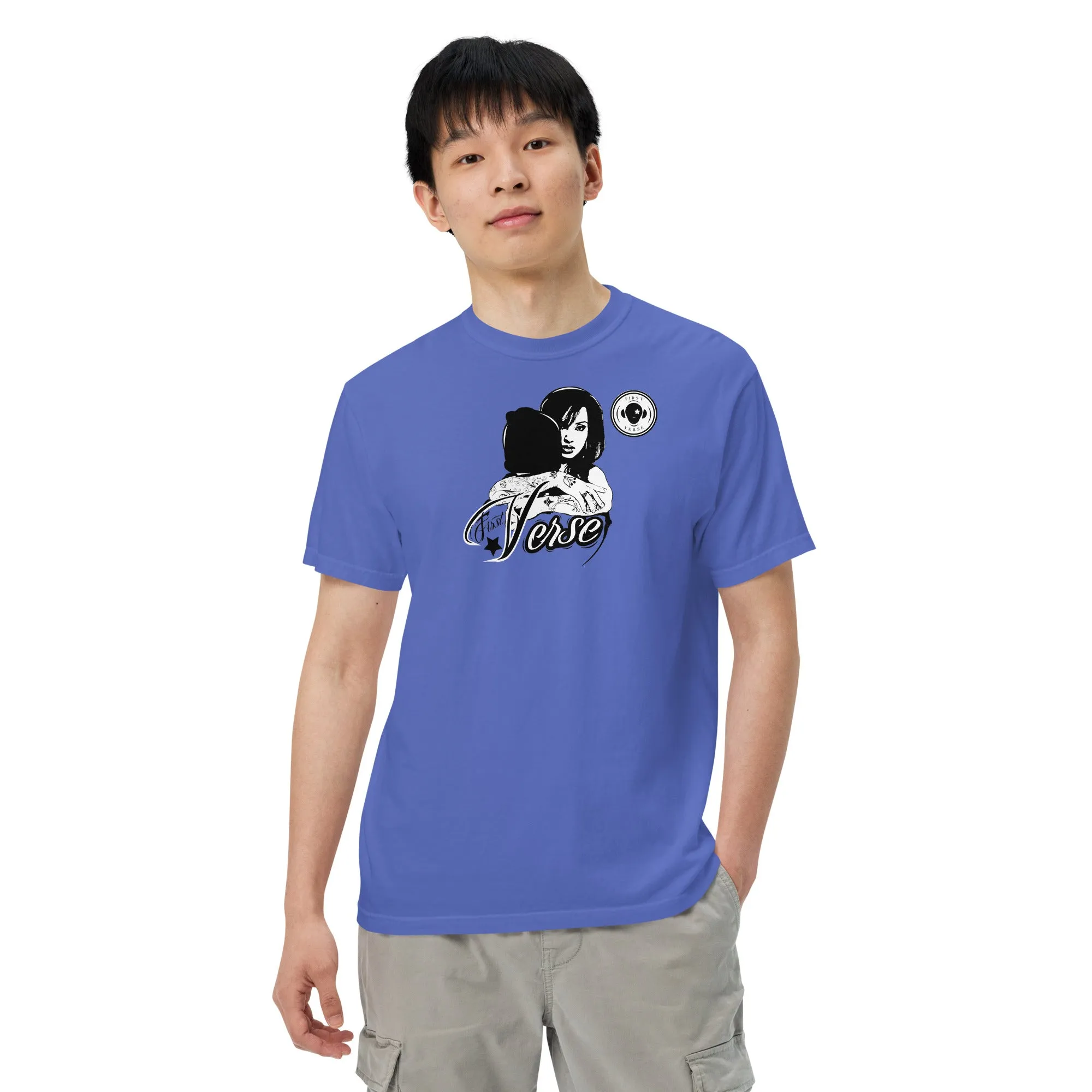 Verse Men’s garment-dyed heavyweight t-shirt
