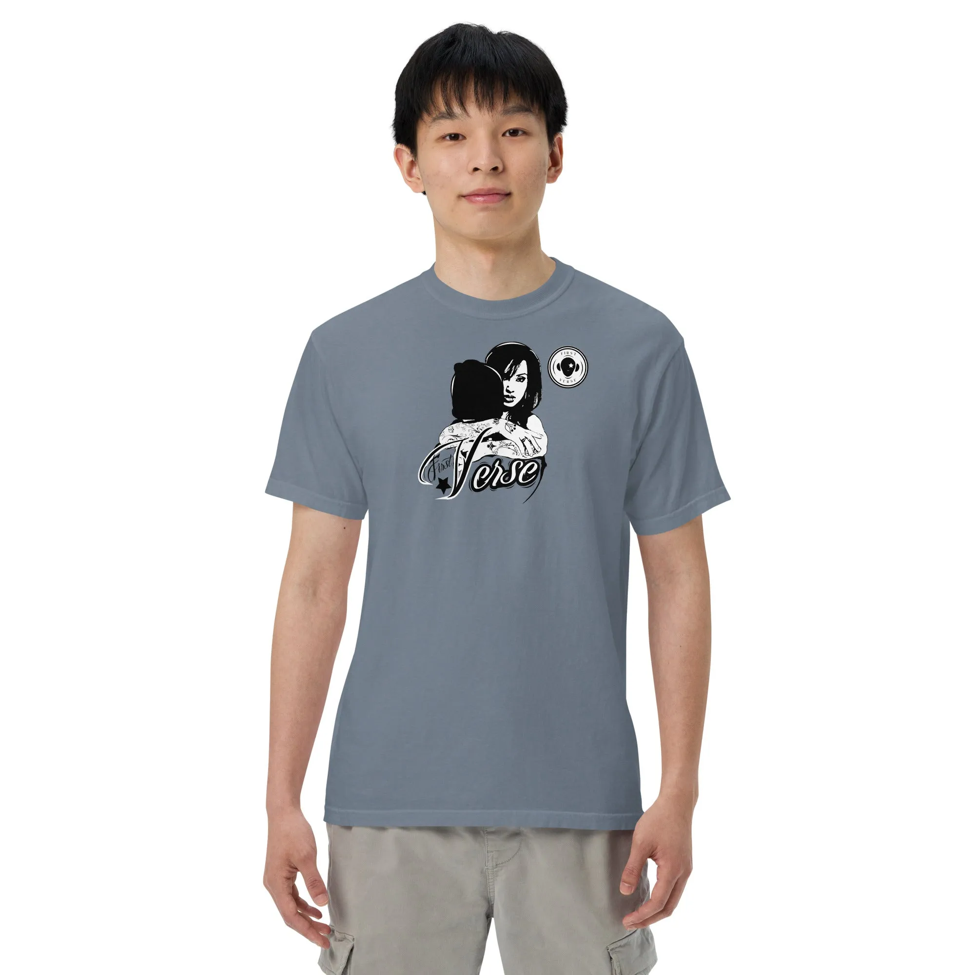 Verse Men’s garment-dyed heavyweight t-shirt