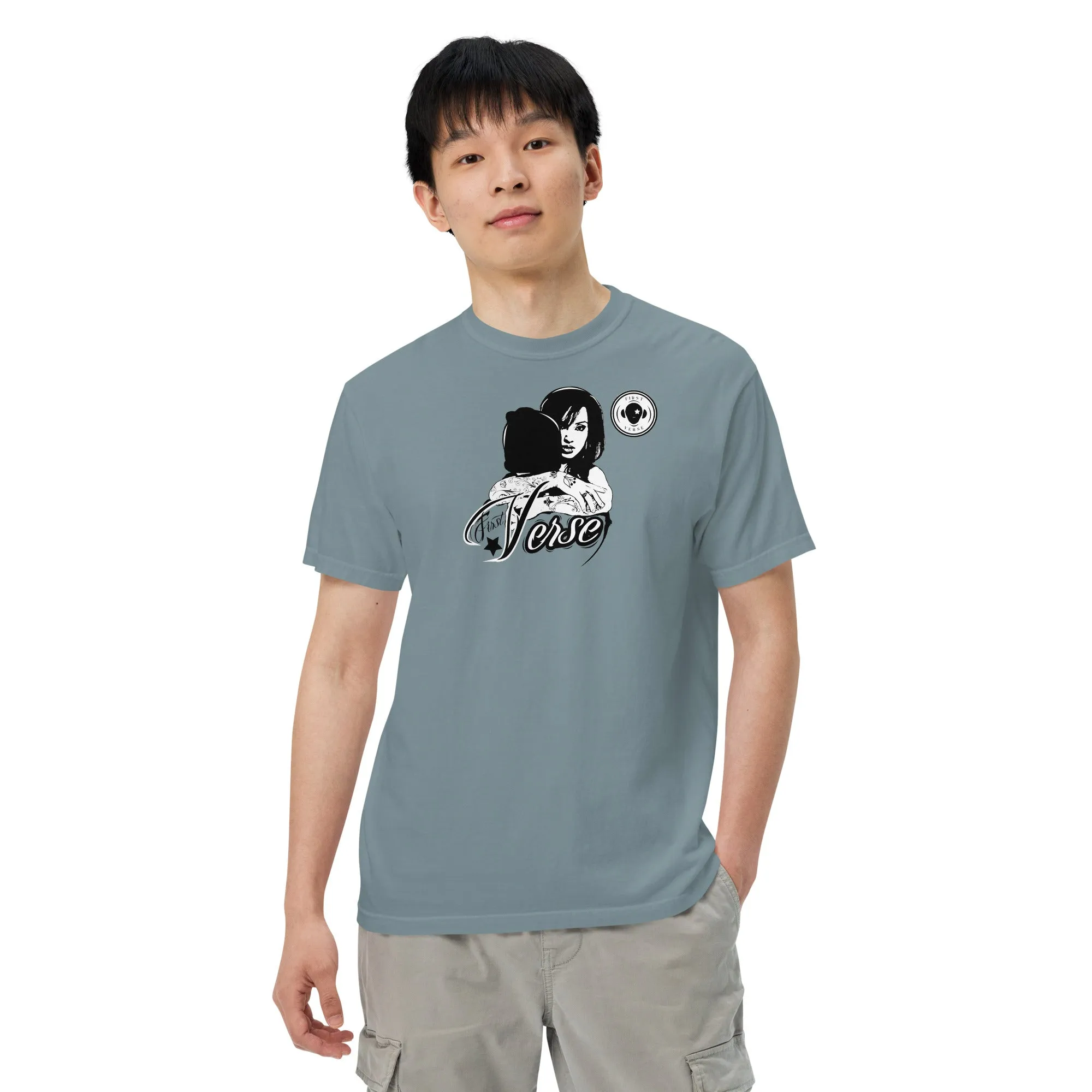 Verse Men’s garment-dyed heavyweight t-shirt