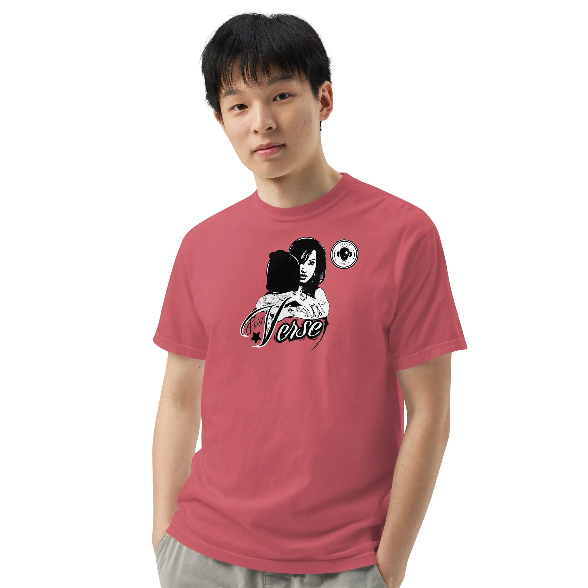Verse Men’s garment-dyed heavyweight t-shirt