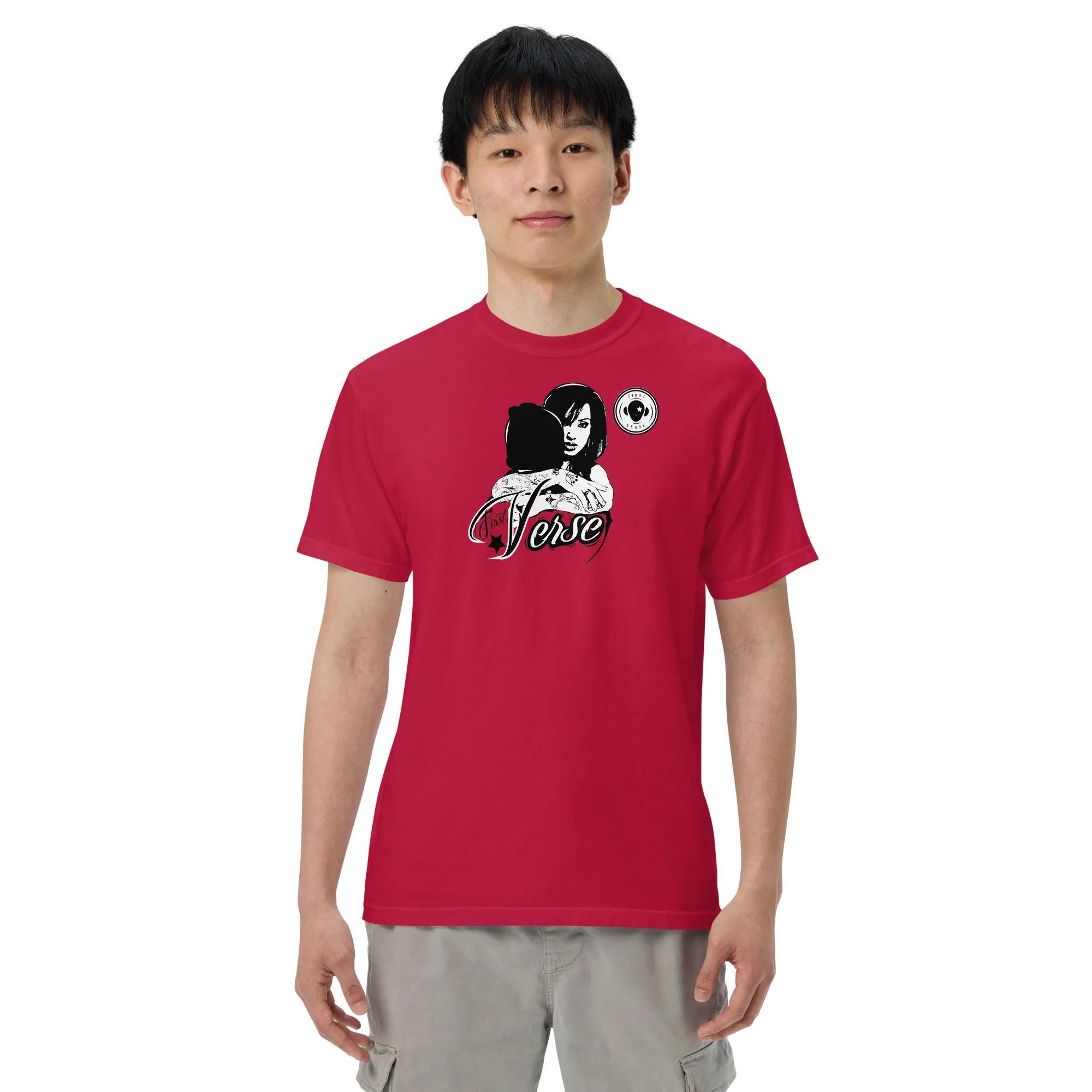 Verse Men’s garment-dyed heavyweight t-shirt