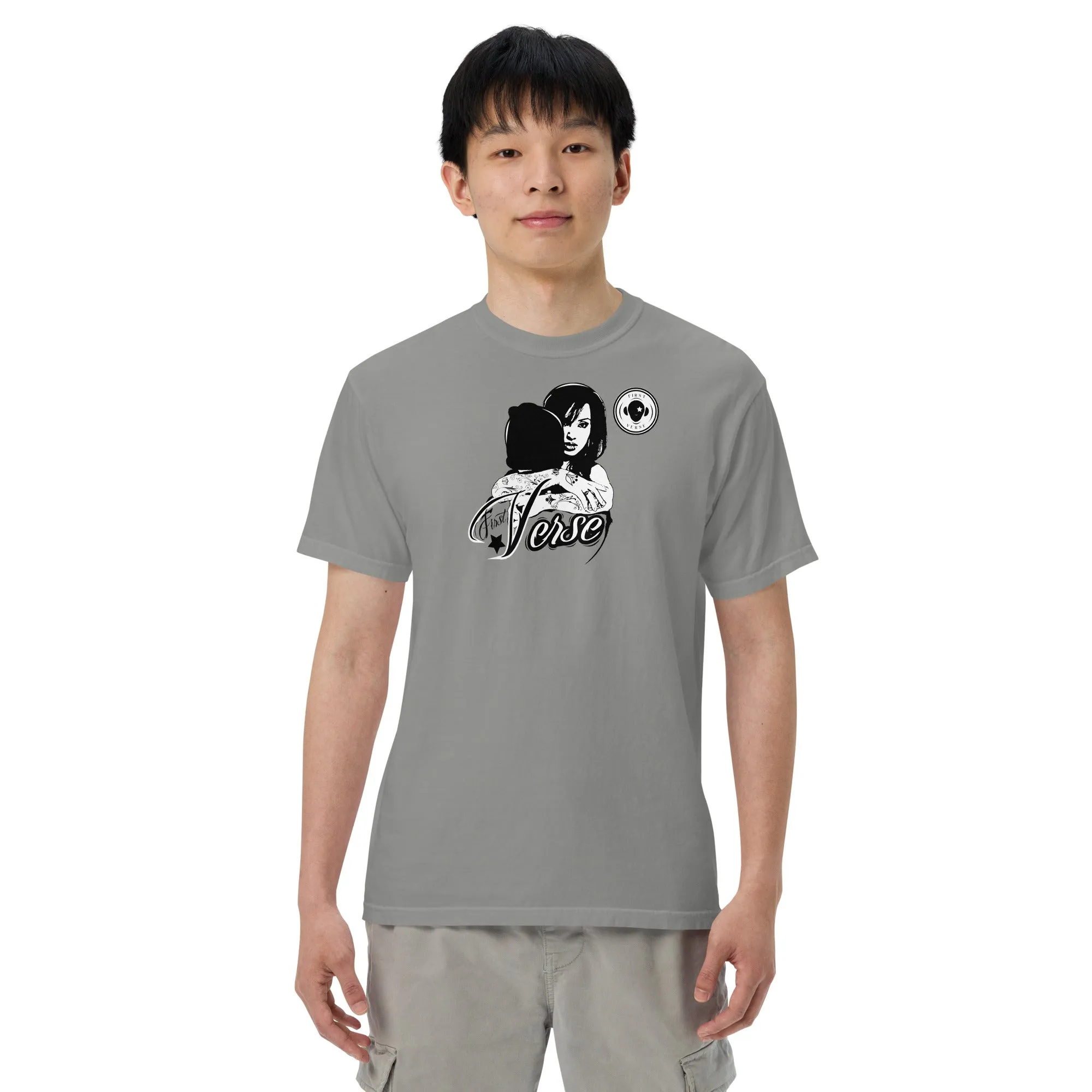 Verse Men’s garment-dyed heavyweight t-shirt