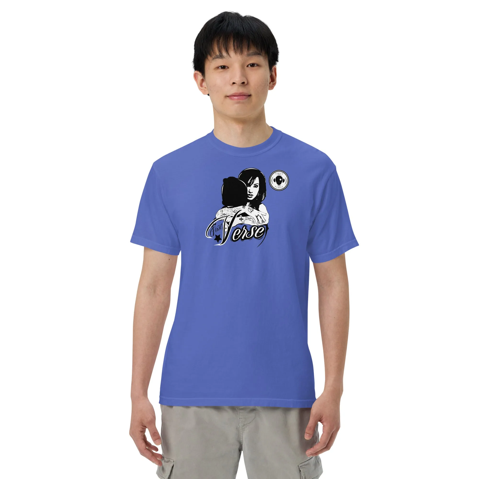 Verse Men’s garment-dyed heavyweight t-shirt