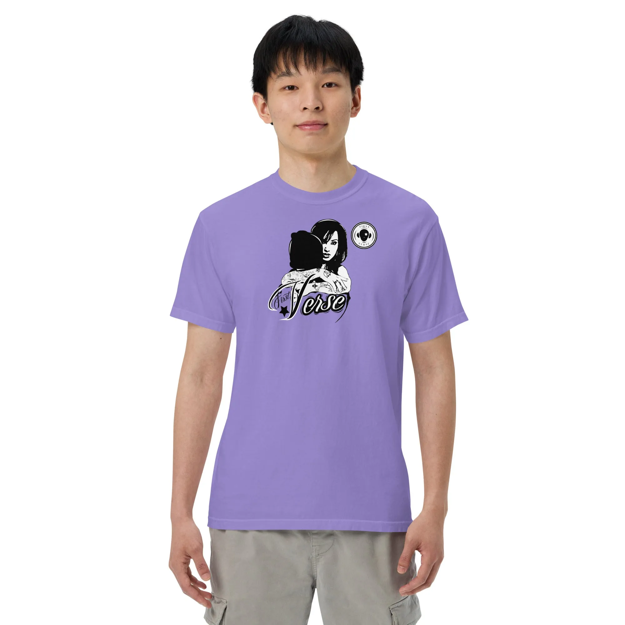 Verse Men’s garment-dyed heavyweight t-shirt