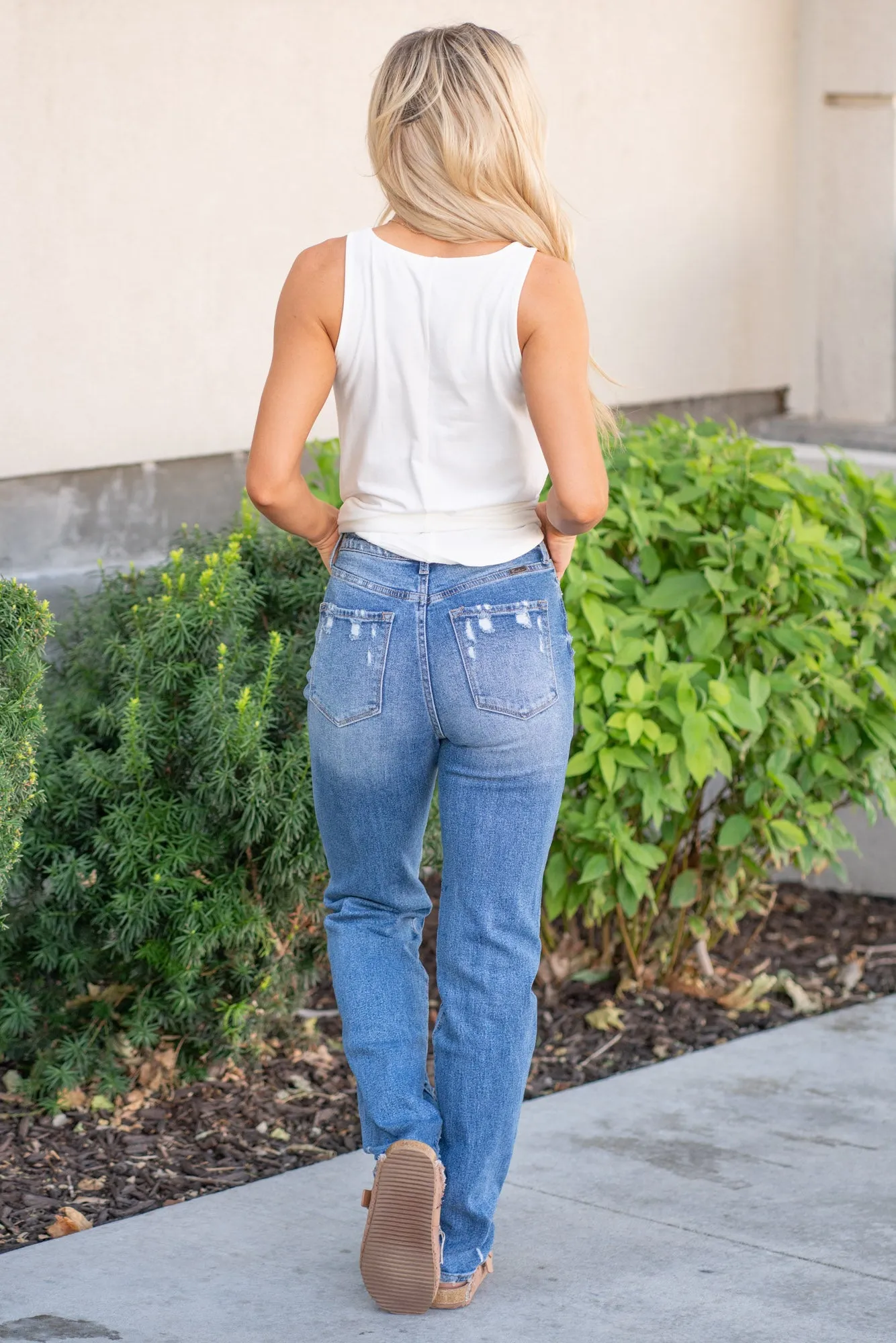 Viviana High Rise 90's Straight Leg Jeans