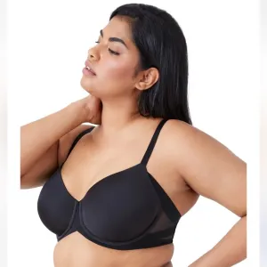 Wacoal Ultimate Side Smoother Underwire T-Shirt Bra 38C Black STYLE 853281