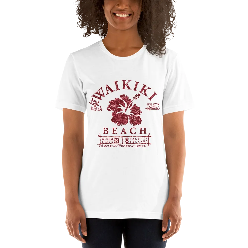 Waikiki Beach Tshirt -
