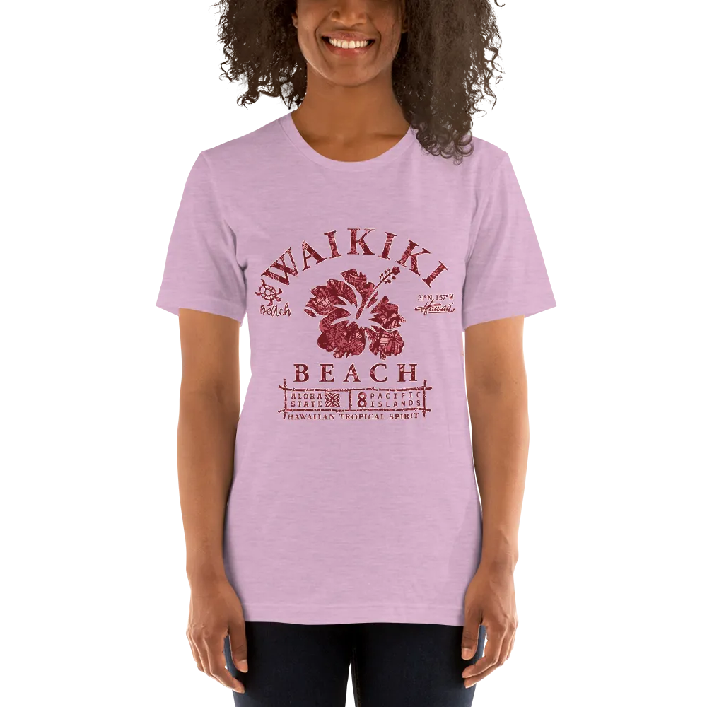Waikiki Beach Tshirt -
