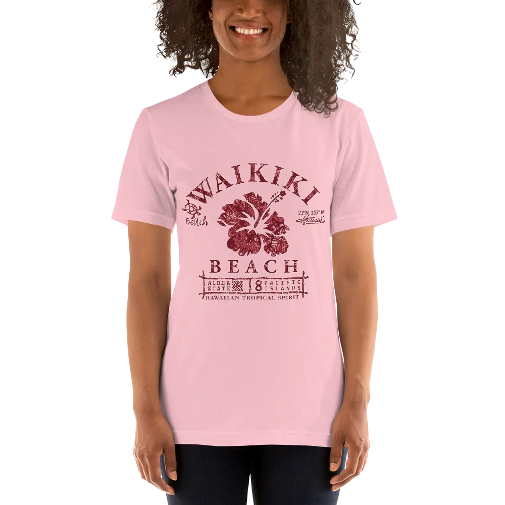 Waikiki Beach Tshirt -