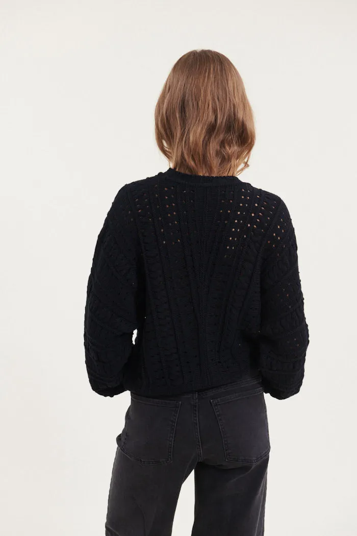 Winie Biaz Sweater - Black