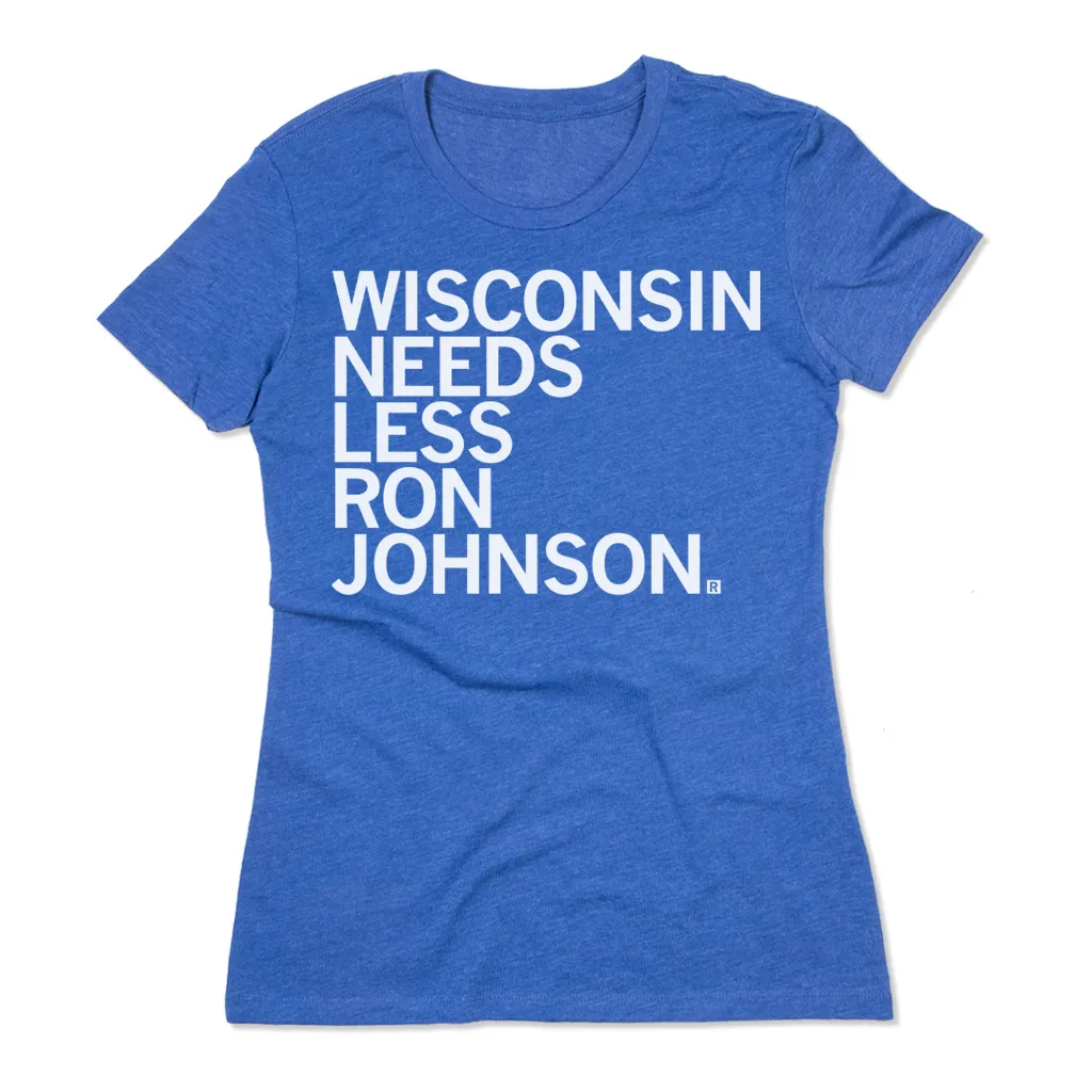 Wisconsin Needs Less Ron Johnson (R)