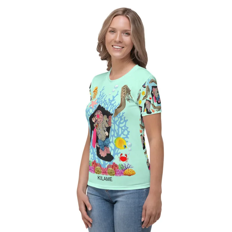 Women's Fit T-shirt Reef 'Ocean'