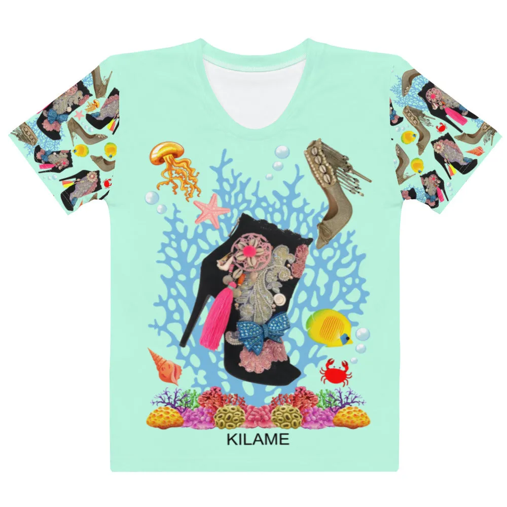 Women's Fit T-shirt Reef 'Ocean'