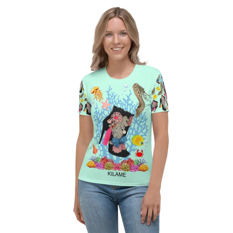 Women's Fit T-shirt Reef 'Ocean'