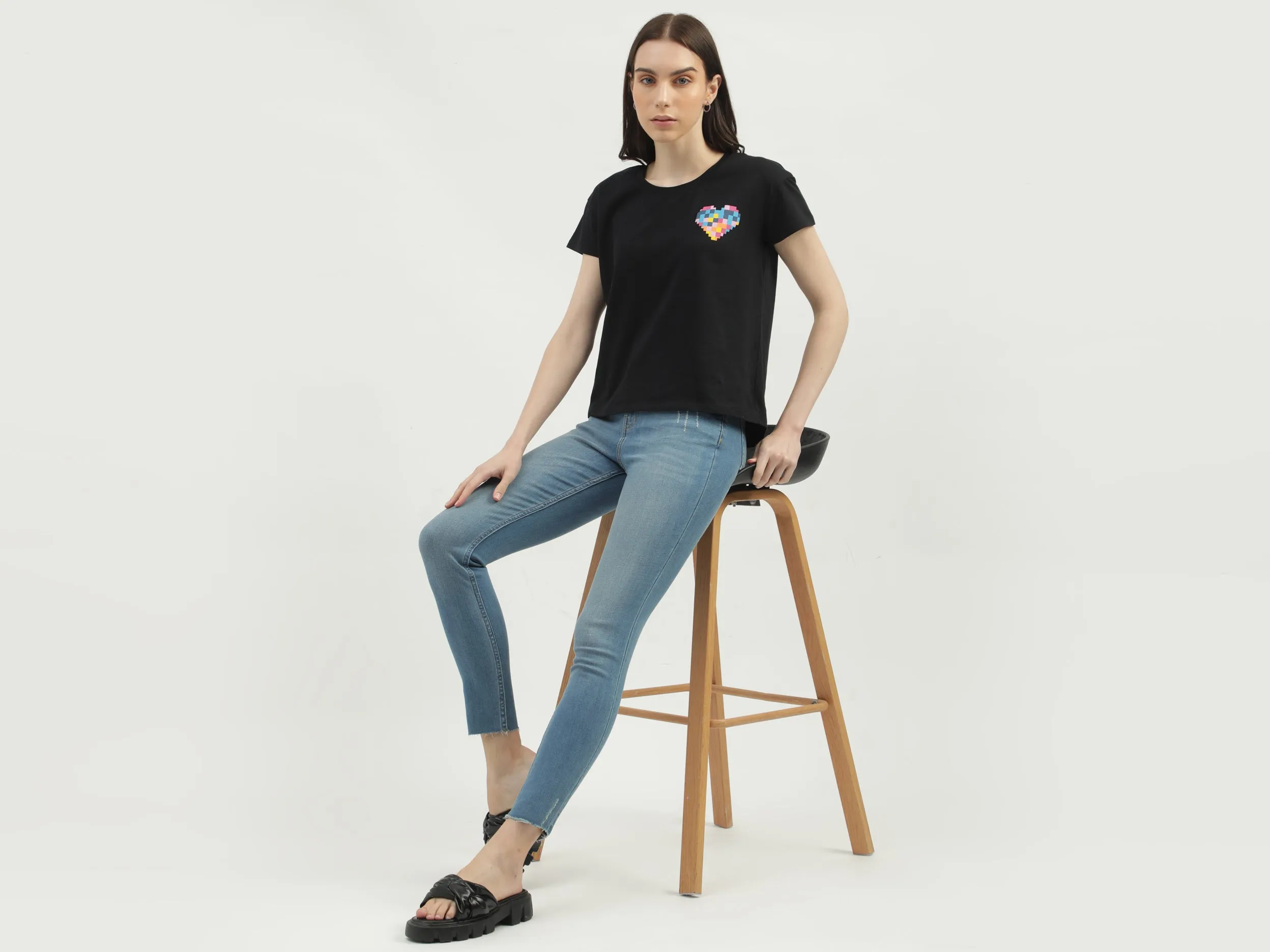 Women's Solid Skinny Fit Jeans