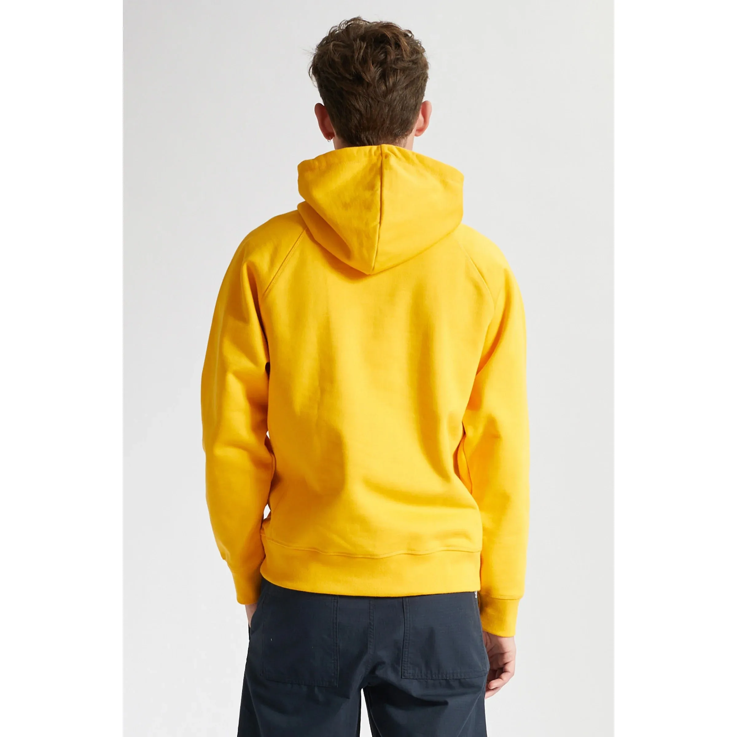 Wood Wood Men Fred IVY Hoodie Yellow