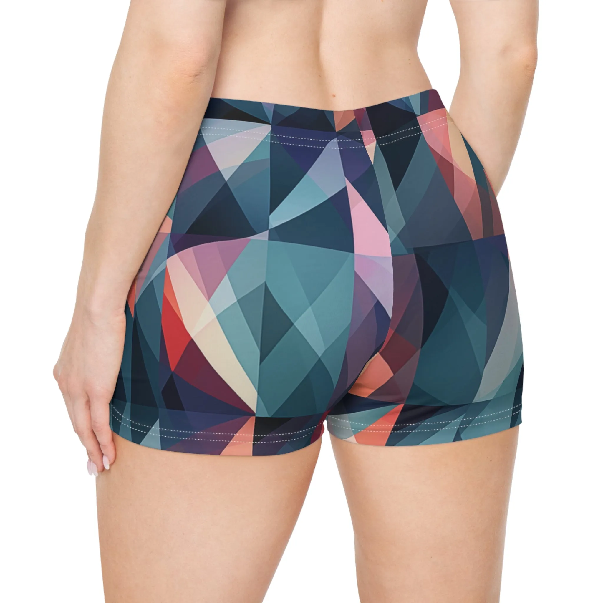 Workout Shorts - Neville Meaux Geometric