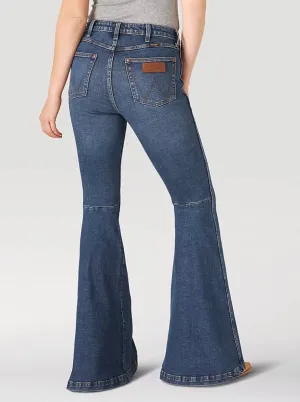 Wrangler Retro High Rise Trumpet Flare