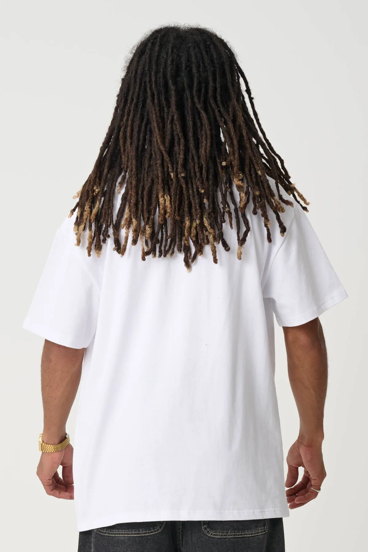 XL GRAFFITI TEE - SOLID WHITE