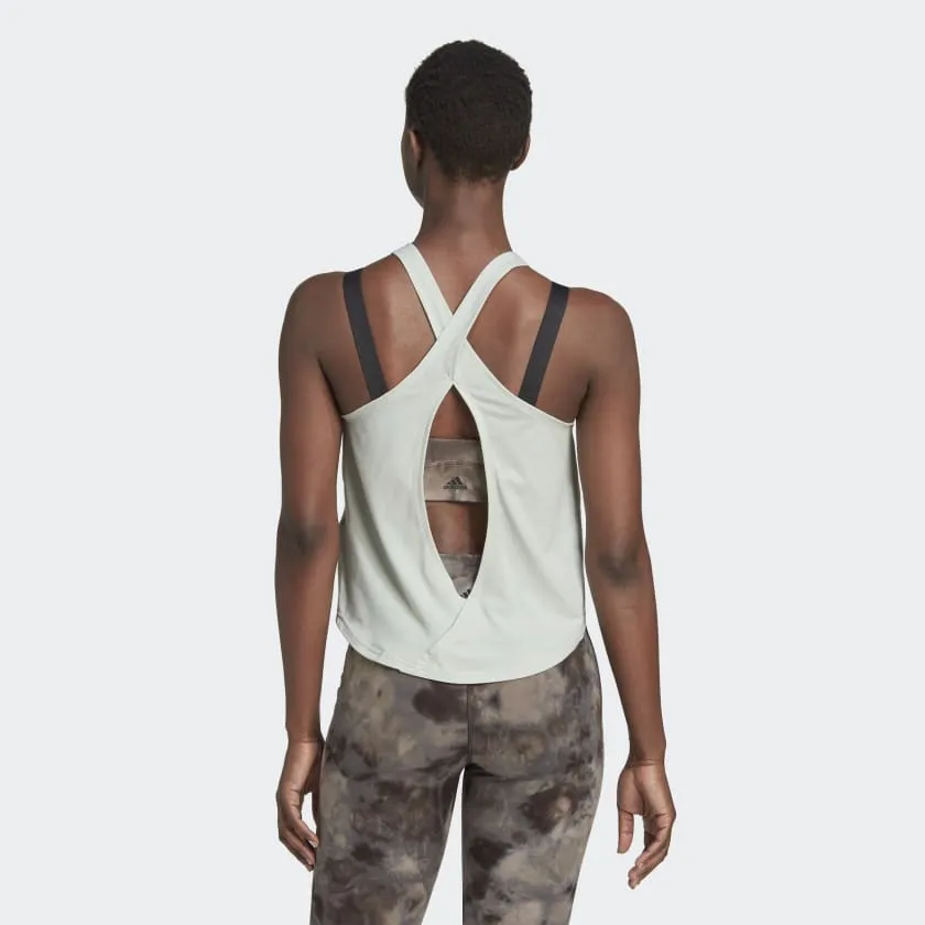 YOGA STUDIO LOOP-BACK TANK TOP WOMEN'S