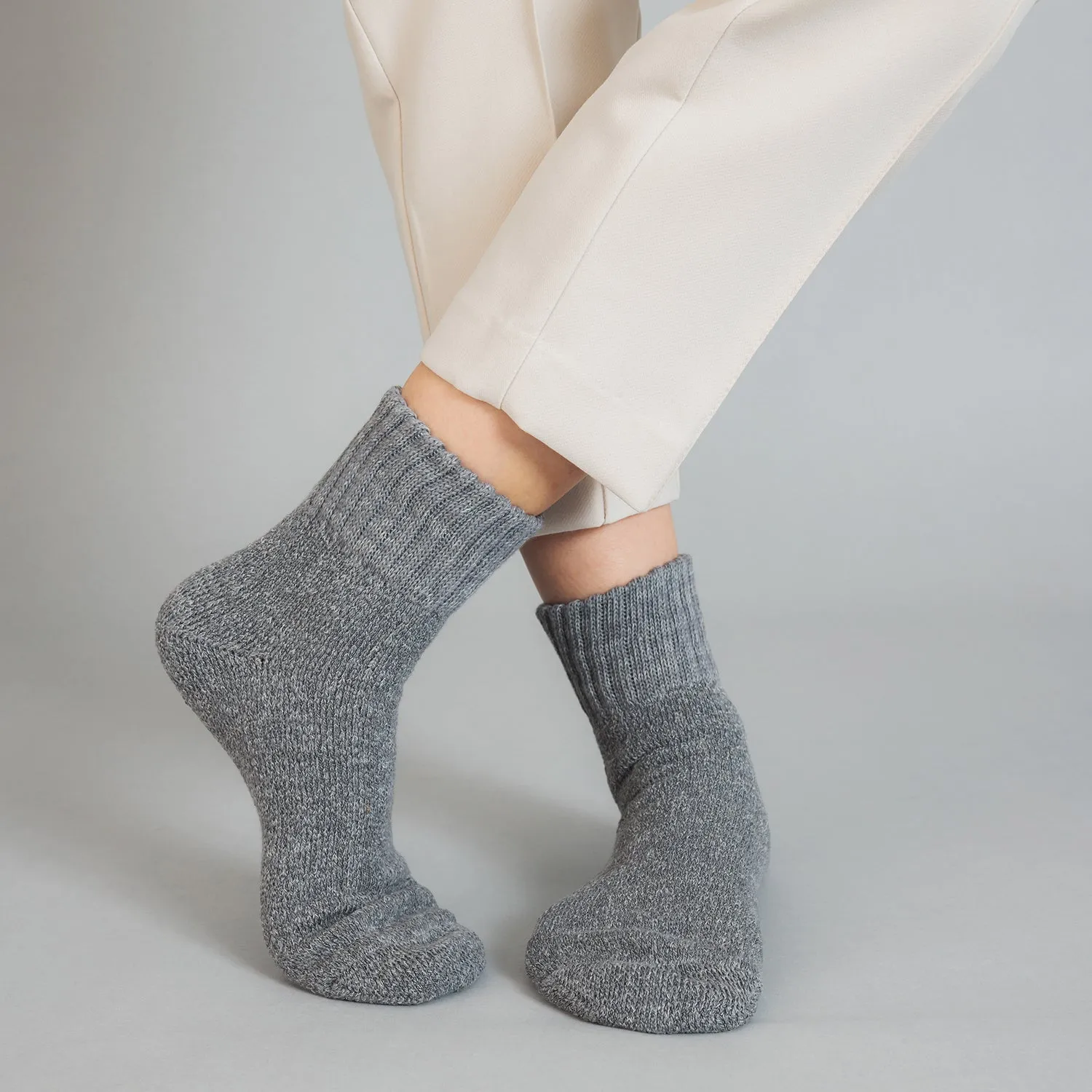 YUQRI | ユクリ　comfy pile double rib 2 feel