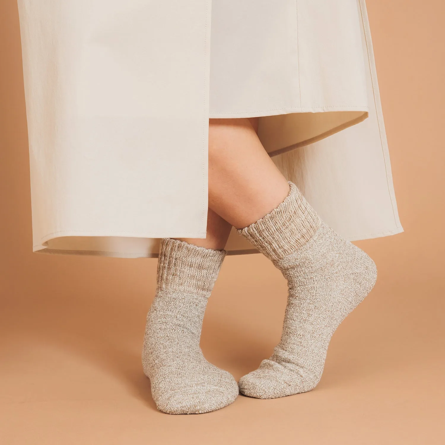 YUQRI | ユクリ　comfy pile double rib 2 feel