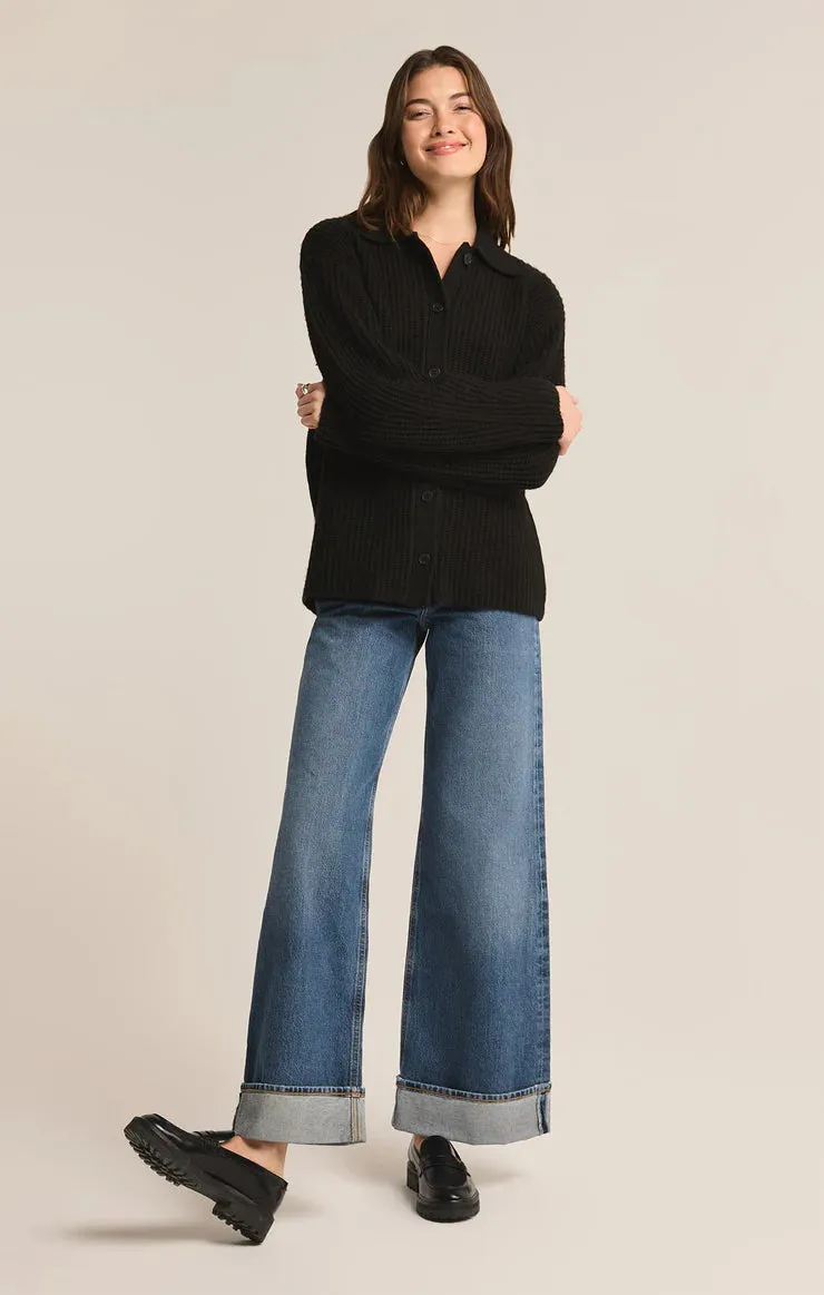 Z Supply Lennie Button Up Sweater