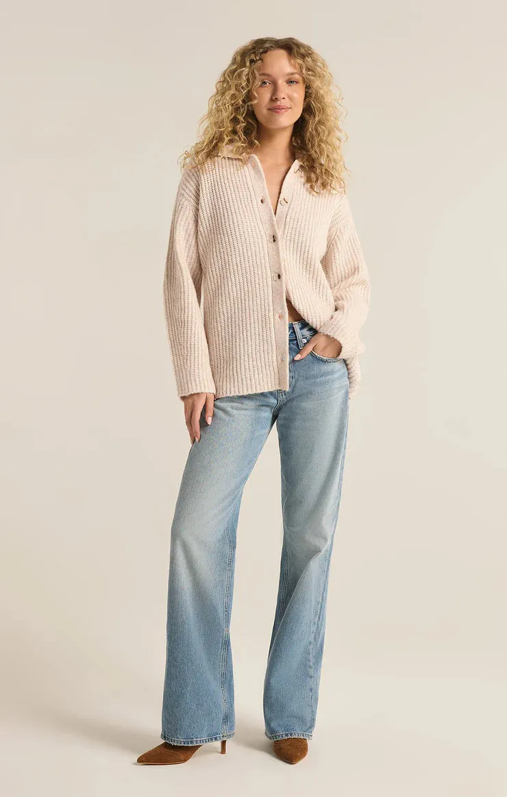 Z Supply Lennie Button Up Sweater